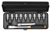 Steckschlüssel-Satz 1/2", TORX®, 11-teilig 20-60 mm, ELORA-770-KTTXU