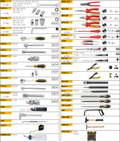 Werkzeugsortiment 128-teilig, ELORA-WS-4A