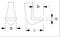 Standard-Abzieher, Spannweite 15-80 mm, ELORA-317-80