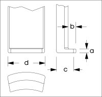 Standard-Abzieher, Spannweite 50-160 mm, ELORA-173K-160