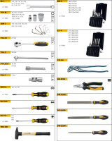Werkzeugsortiment 64-teilig, ELORA-WS-1A