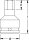 Kraft-Schraubendreher-Einsatz 3/4", Innen-Sechskant, ELORA-791INA-13/16" AF